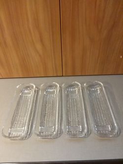 Vintage Glass Corn Cob Holders