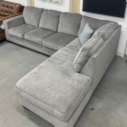 Ashley Signature Altari Slate Sectional Sofa Chaise|Same Day Delivery 