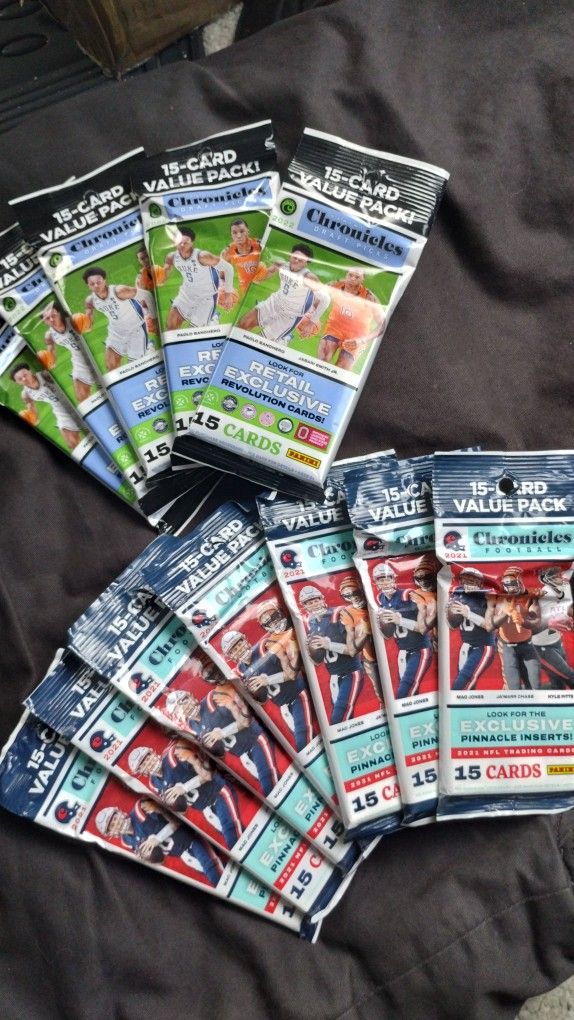 Chronicles NFL, and NBA Draft 5 And 7 Packs