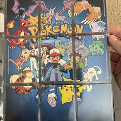 1999 Pokemon TV5-TV13 Topps TV Animation Edition Complete Puzzle Pikachu