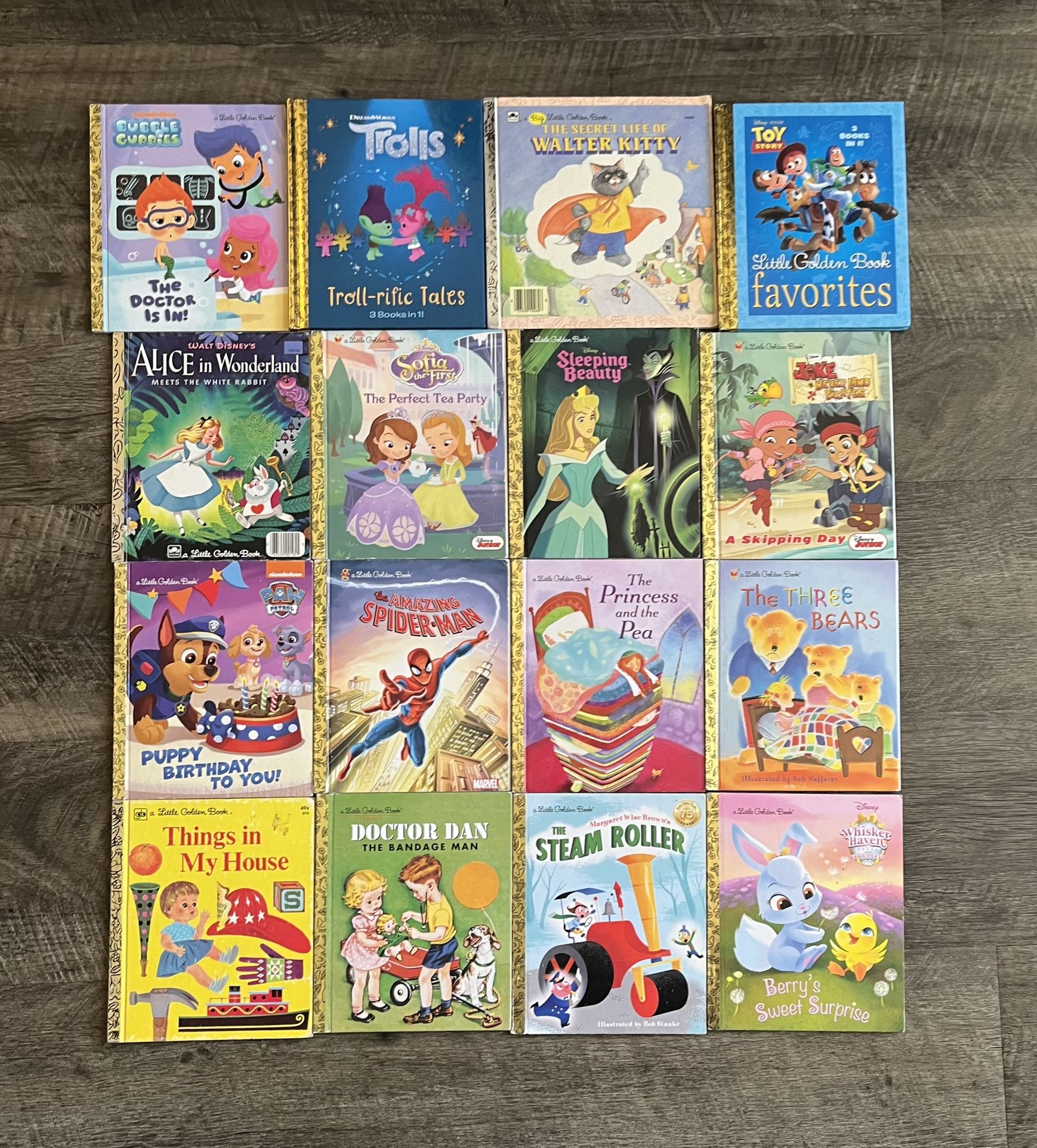 LITTLE GOLDEN BOOKS ~LOT OF 20 HARDCOVER BOOKS~