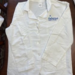 Trinitas School Of Nursing Scrub Jacket (Size 38)