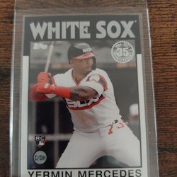 Yermin Mercedes Rookie Baseball Card Collection!!