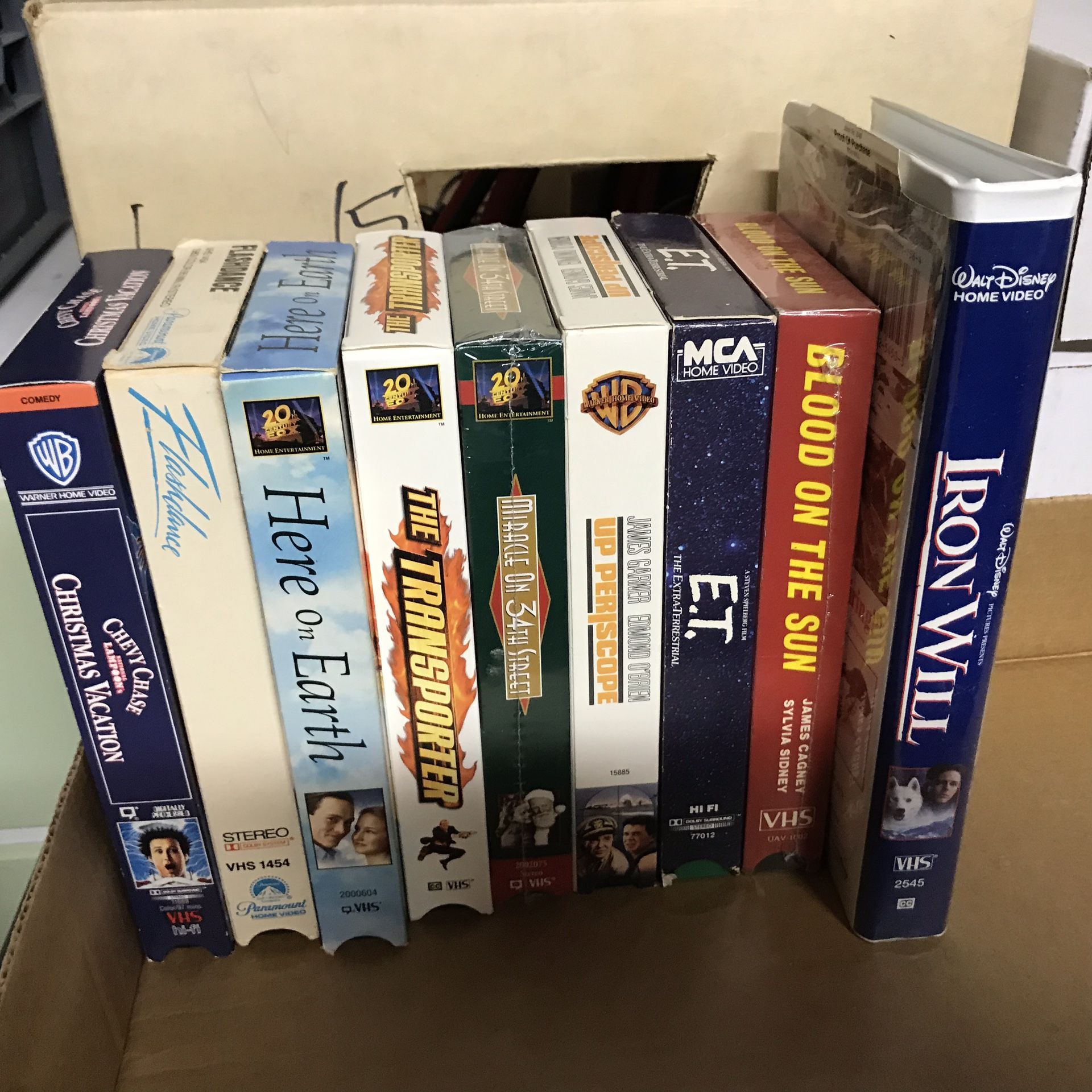 Dvds and VHS