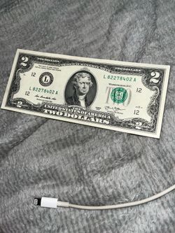 Rare two dollar bill