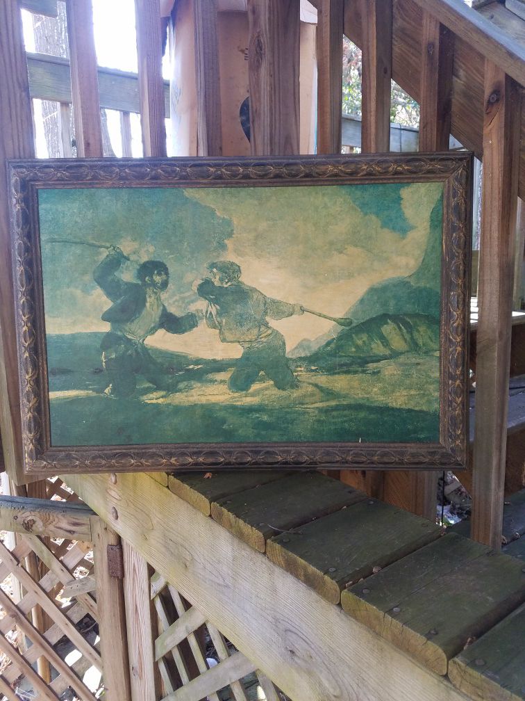 Framed Antique Art (GREAT CONDITION!)