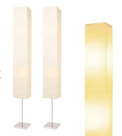 NEW Japanese Floor Lamp with Rice Paper Lamp Shade