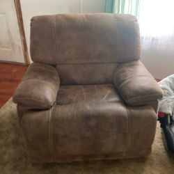 Brown Recliner