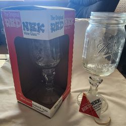 THE ORIGINAL RED NECK WINE GLASS
