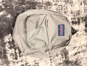 Gray Jansport Backpack
