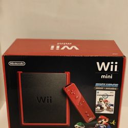 Brand new sealed Wii Mini with Mario Kart
