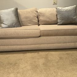 Matching Sofa Love Seat With Let Out Beds