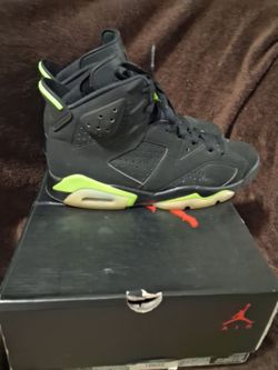 Jordan 6 electric green size 9.5