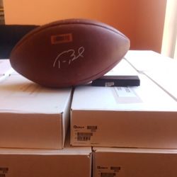 Tom Brady Signed Football 