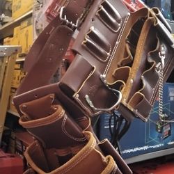 WAX WING ONE PIECE TOOL BELT SYSTEM 💯% BUFFALO LEATHER