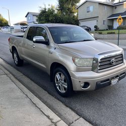 2008 TOYOTA TUNDRA LIMITED DOUBLE CAB,CLEAN TITLE+SMOG,5.7L V8, 2025 MAY TAGS