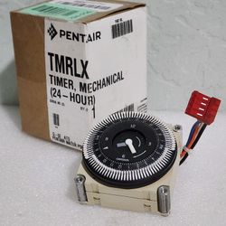 Pentair Timer, Grasslin, SPDT, Panel Mount, 24 vac, 24hr, w/Harness TMRLX