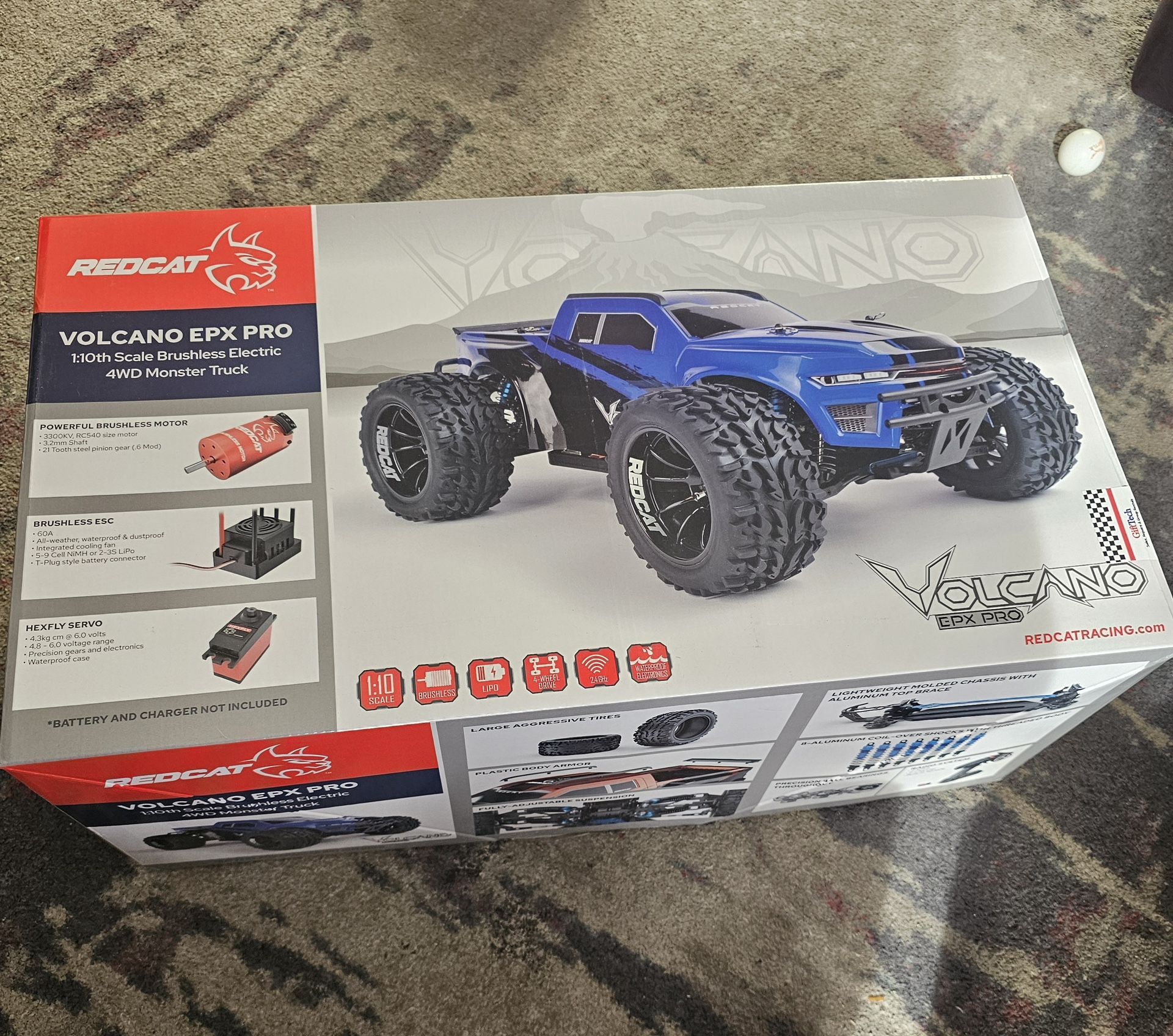 REDCAT Volcano EPX Pro Brushless RC Monster Truck