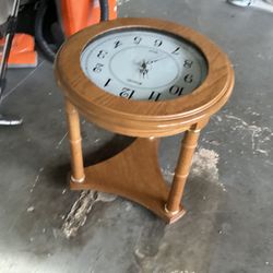 Clock Table Loved For Many Years