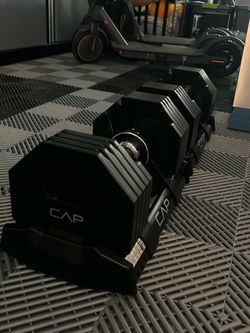 CAP 50 lb Adjustable Dumbbells (Pair) – Excellent Condition