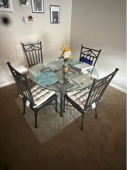 Table and chairs