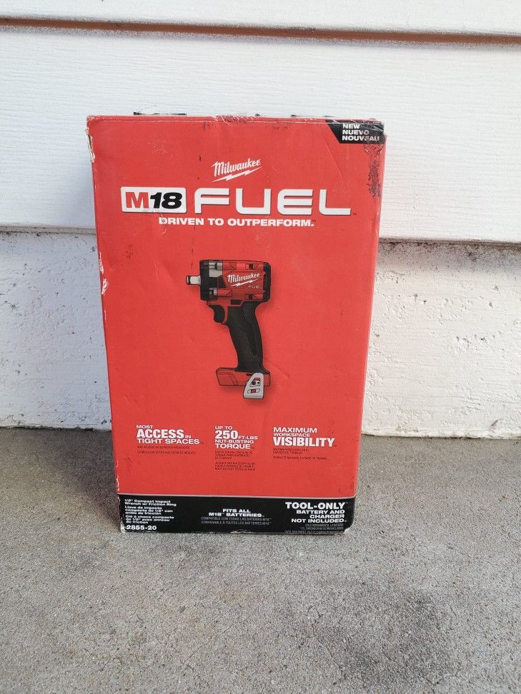 Milwaukee 1/2" Impact Wrench Brushless Fuel M18