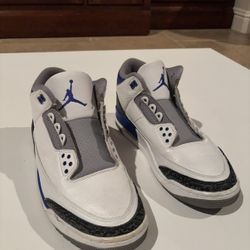 Jordan 3 Racer Blue Size 11
