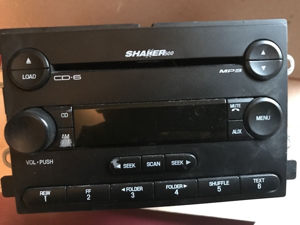 Shaker Double Din Cd Car Stereo With 6 Disc Changer For In Shaker Double Din Cd Car Stereo With 6 Disc Changer