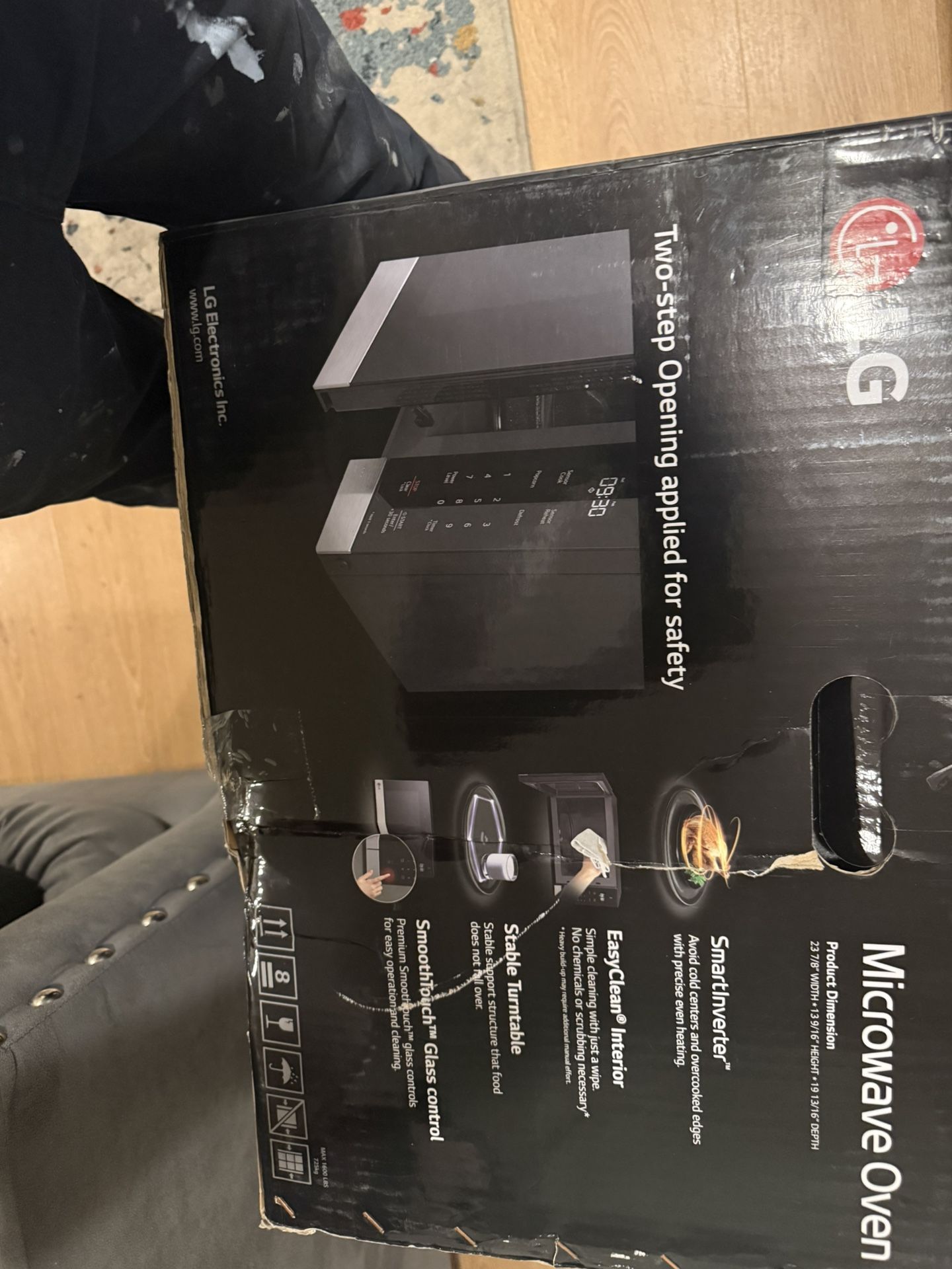 Lg Microwave Oven Smart Inverter