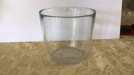 Estate Sale Thick Glass Ice Bucket
