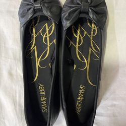 SAM & LIBBY black Ballet flats For Women NEW Size 10