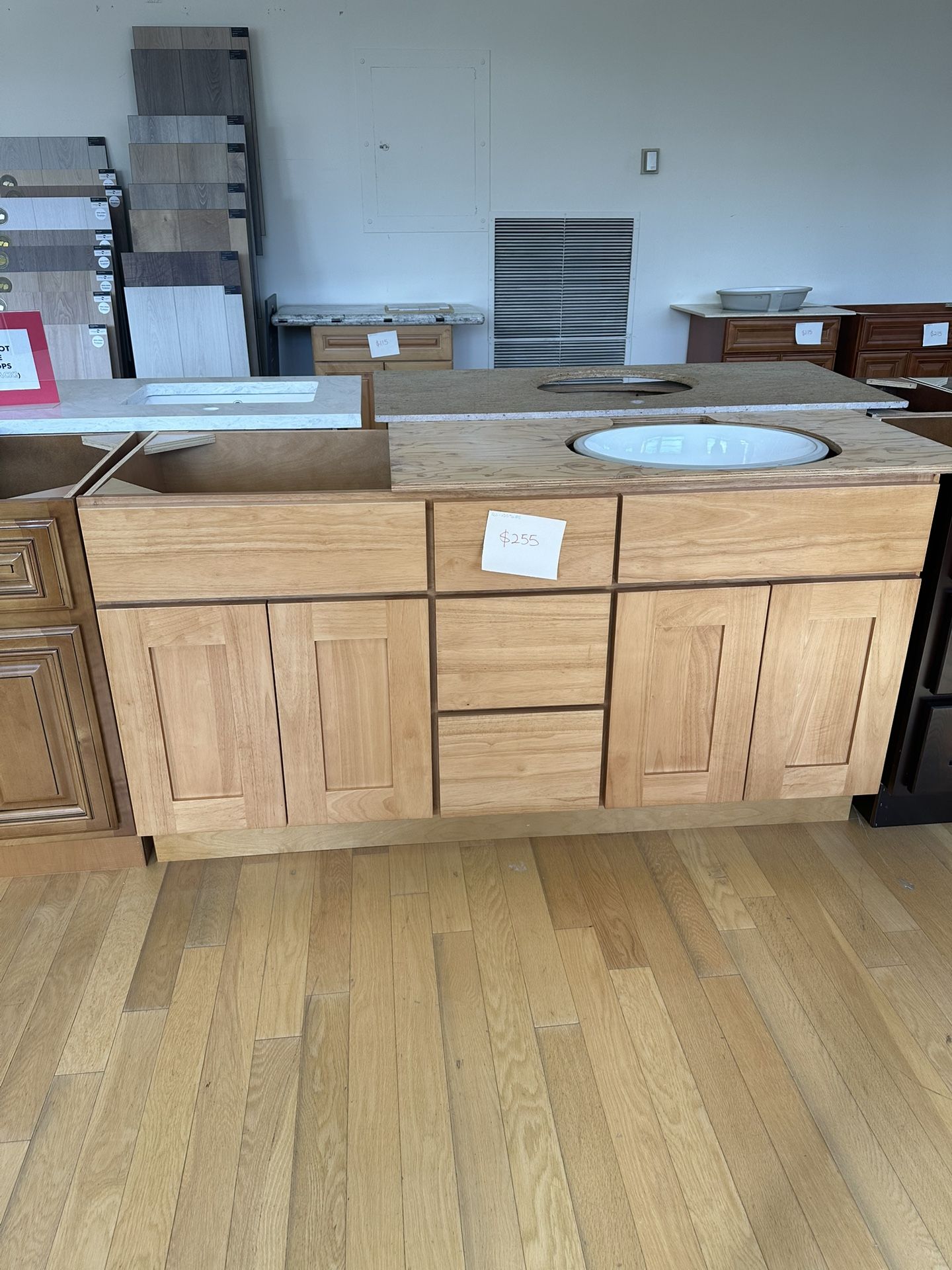 New 59” Wide Vanity Cabinets