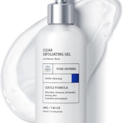 Peeling Gel for Face: Purifying Exfoliating Face Wash | Pore Cleanser with Gentle PHA & AHA, Niacinamide - Smoothing Skin Blackhead Refining Deep Clea