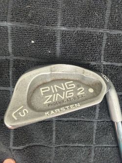 Ping Zing2 LS Lob wedge right hand white dot