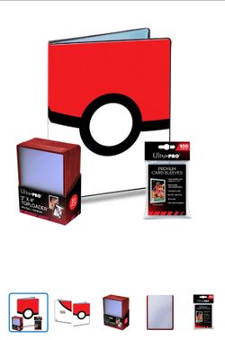 Pokemon Portfolio and Card Protection Bundle by Ultra Pro