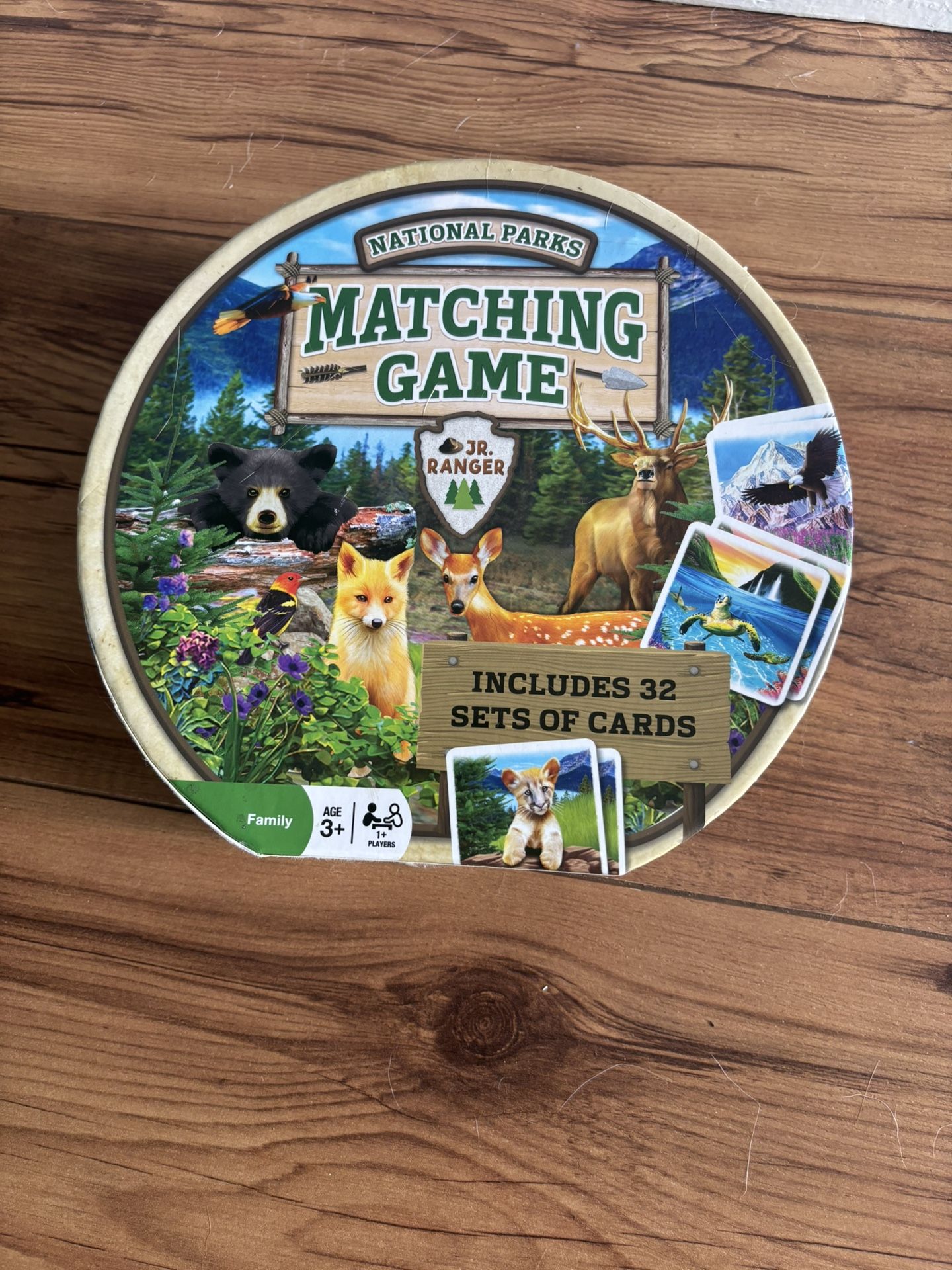 National Parks Matching Game