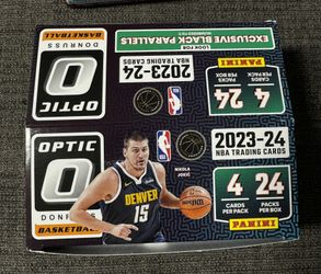 Factory 24 Pack Retail Box 2023-2024 Donruss Optic NBA Basketball Cards