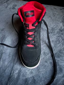 FUBU High-Top Sneaker Black and Red