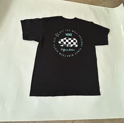 Vans Black T-Shirt Size XL Boys Size 14/16