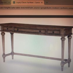 New Entry Sofa Table