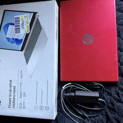 HP 15” Scarlet Red Laptop