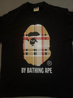 BAPE X BURBERRY SHIRT MALE M