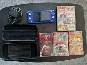 Nintendo Switch Lite + 3  Games + free movies