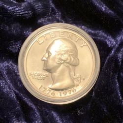 1976-S DCAM Gem Proof Washington Silver Quarter