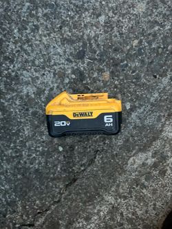 DeWalt 20V 6Ah Lithium Battery Pack