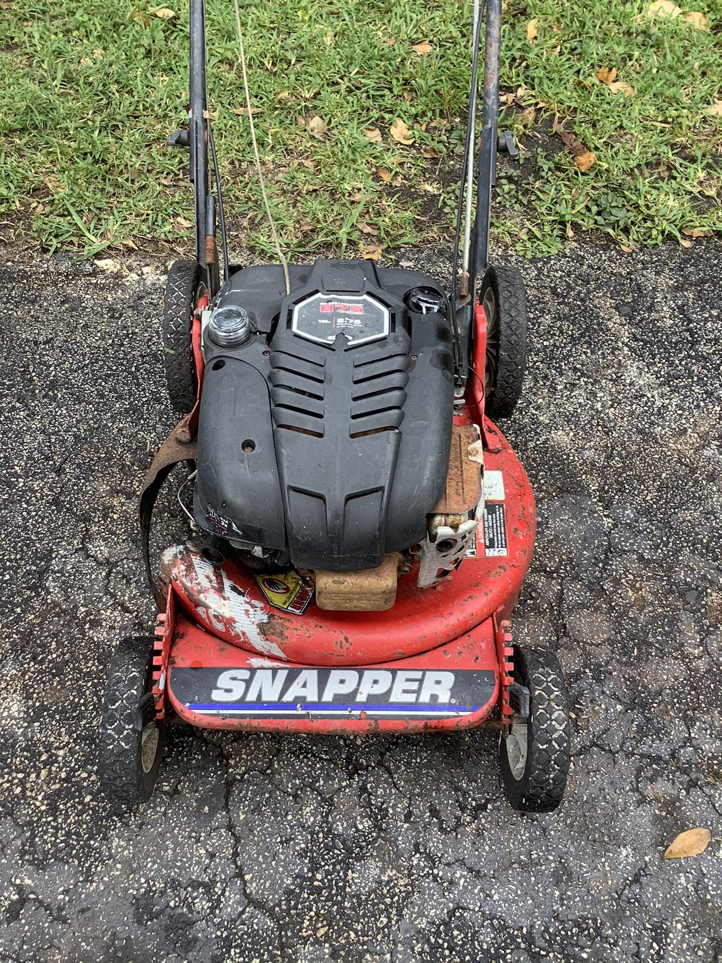 Snapper Lawn Mower For parts