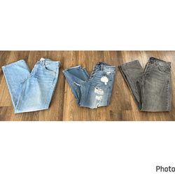 Size 3/4, women denim jeans Nordstroms & hollister