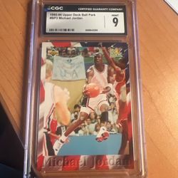 1(contact info removed) Upper Deck Ball Park #BP3 Michael Jordan