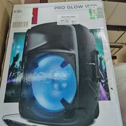 New Pro Glow 1500 Bluetooth Speaker