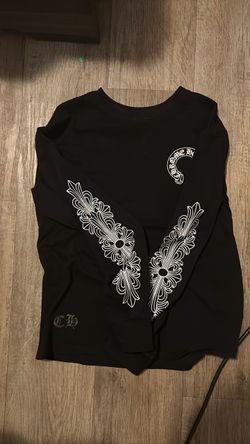 black chrome hearts long sleeve